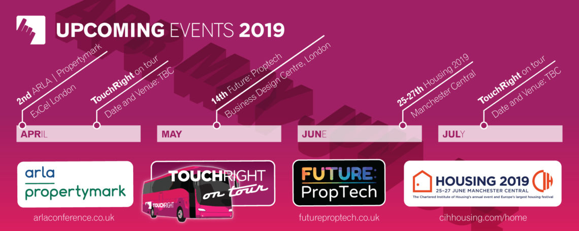TouchRight Events Spring 2019